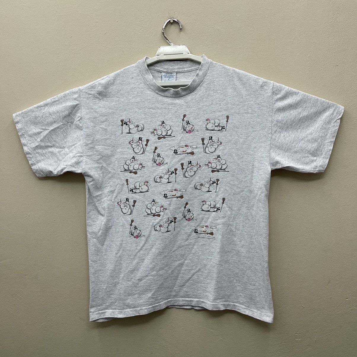 Vintage Vintage 90s Animal Sex Position Parody T-Shirt Single Stitch Size US XL / EU 56 / 4 - 1 Thumbnail