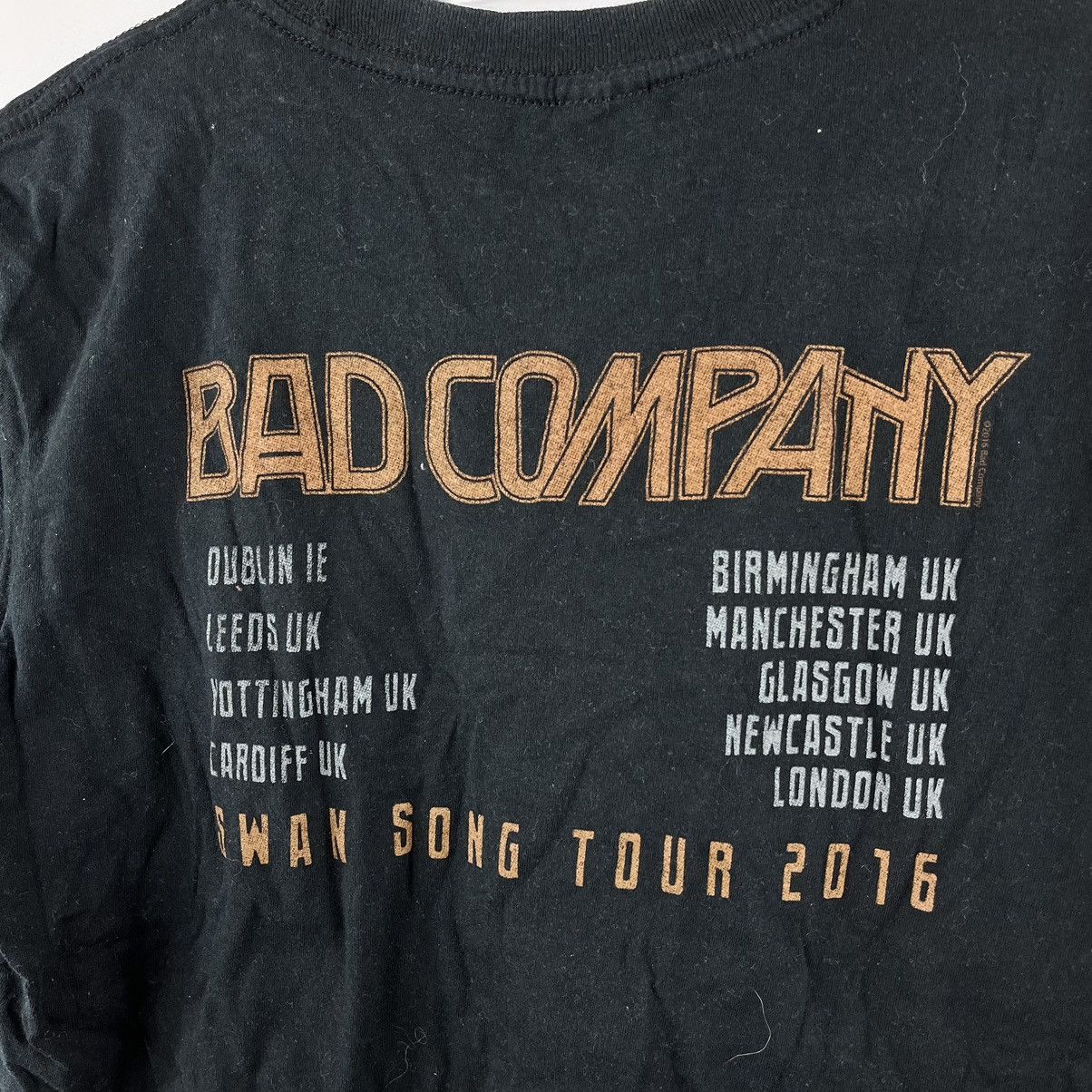 Band Tees × Vintage Bad Company T-Shirt Swan Song Tour 2016 Size M Size US M / EU 48-50 / 2 - 6 Thumbnail