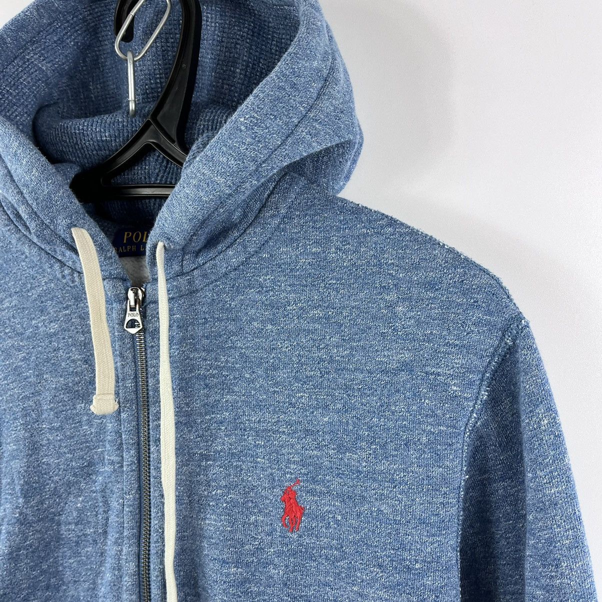 Polo Ralph Lauren Polo Ralph Lauren Zip Hoodie Heavy Cotton Blue Size M Size US M / EU 48-50 / 2 - 4 Thumbnail