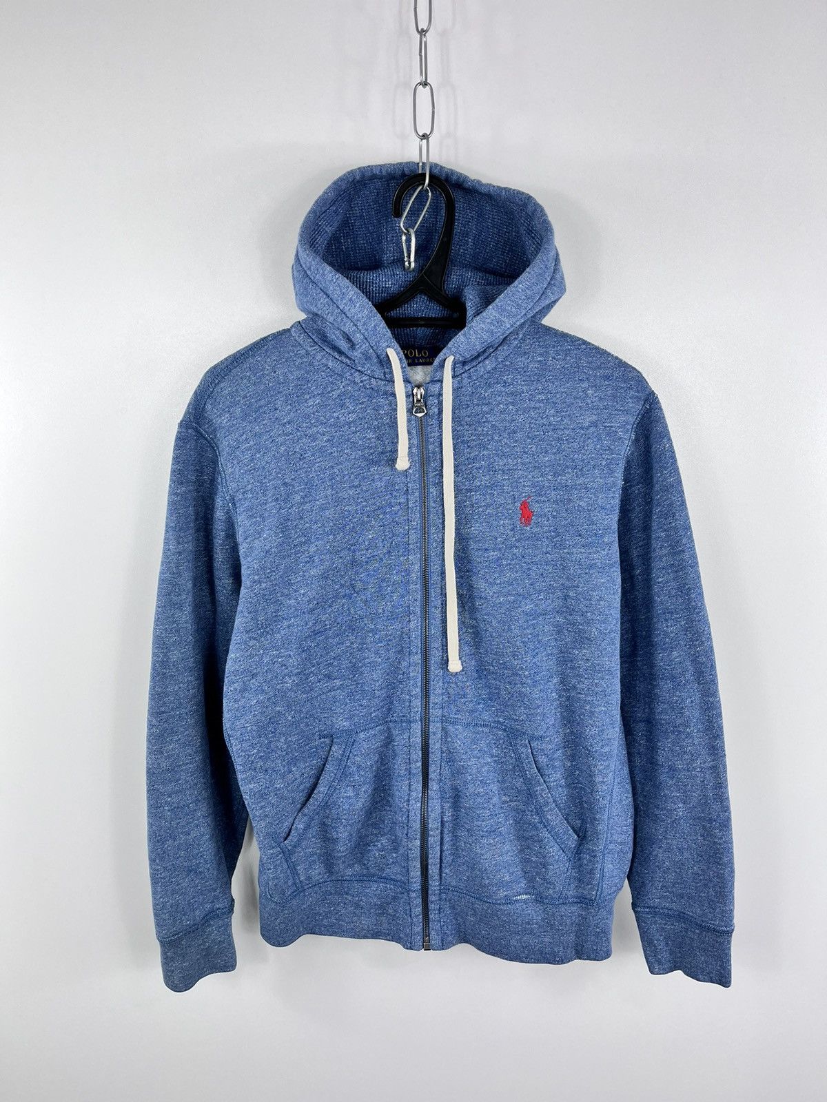 Polo Ralph Lauren Polo Ralph Lauren Zip Hoodie Heavy Cotton Blue Size M Size US M / EU 48-50 / 2 - 1 Thumbnail