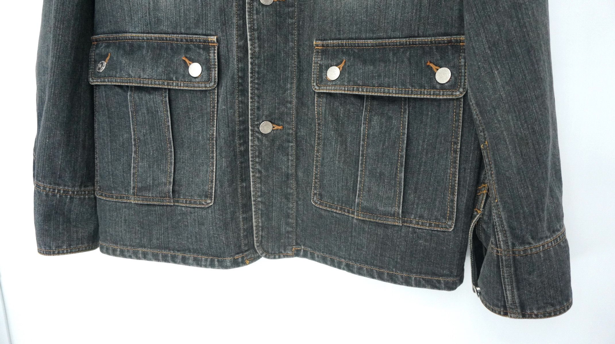 Burberry Rare Vintage BURBERRY BLUE LABEL Denim Worn Jacket Size US M / EU 48-50 / 2 - 9 Thumbnail