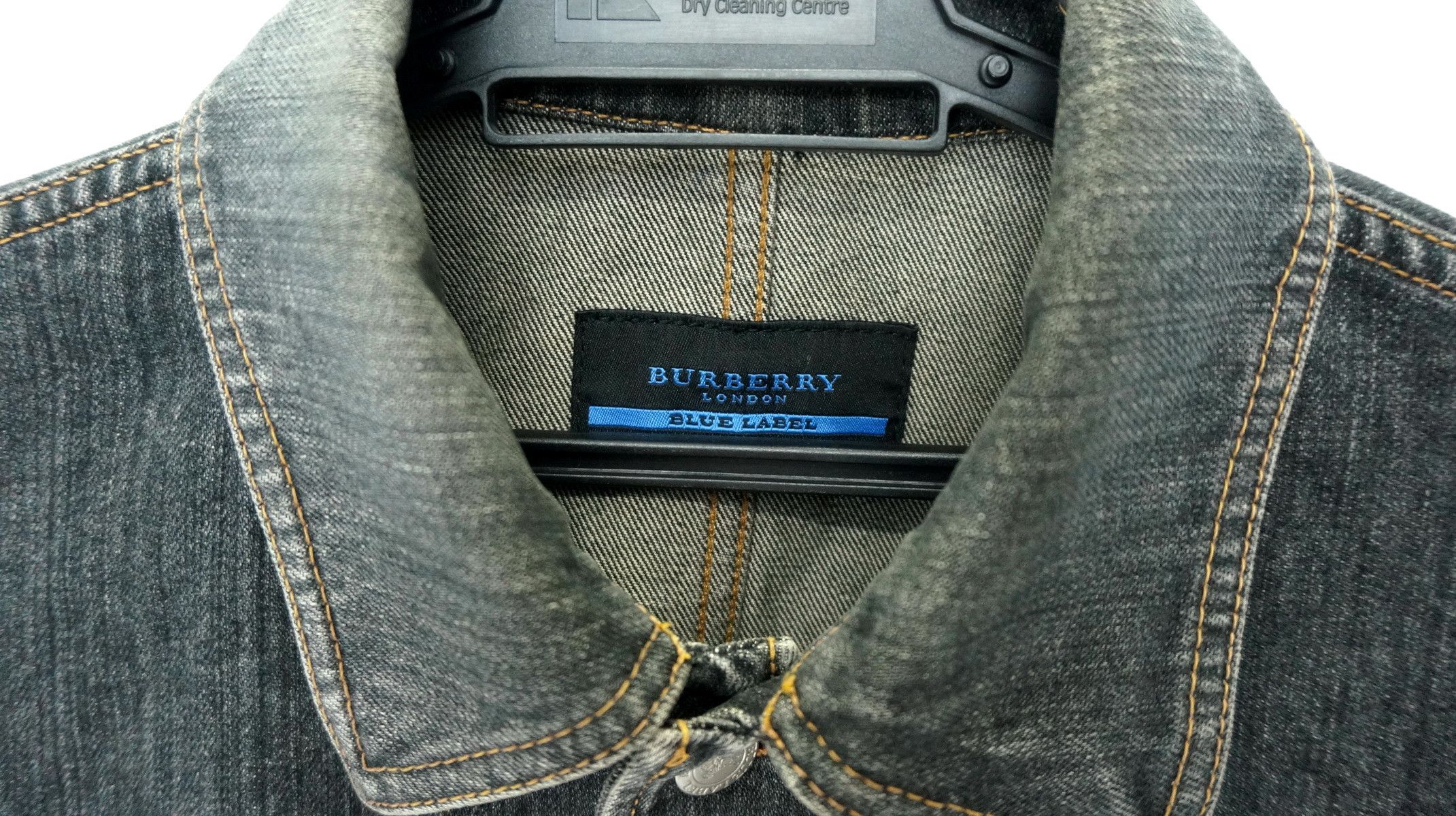 Burberry Rare Vintage BURBERRY BLUE LABEL Denim Worn Jacket Size US M / EU 48-50 / 2 - 4 Thumbnail