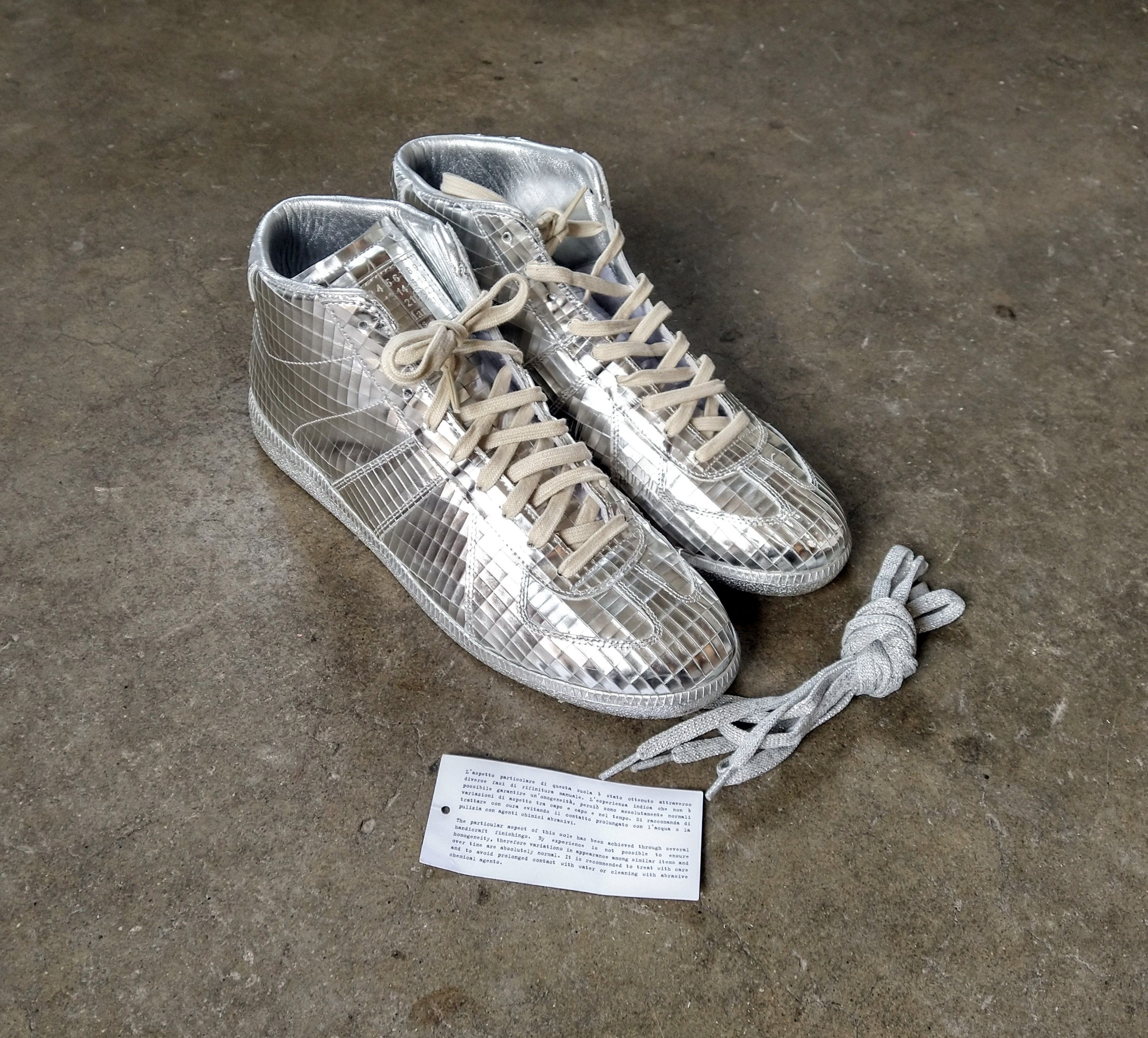 Maison Margiela × Rare Maison Margiela GAT Replica Silver