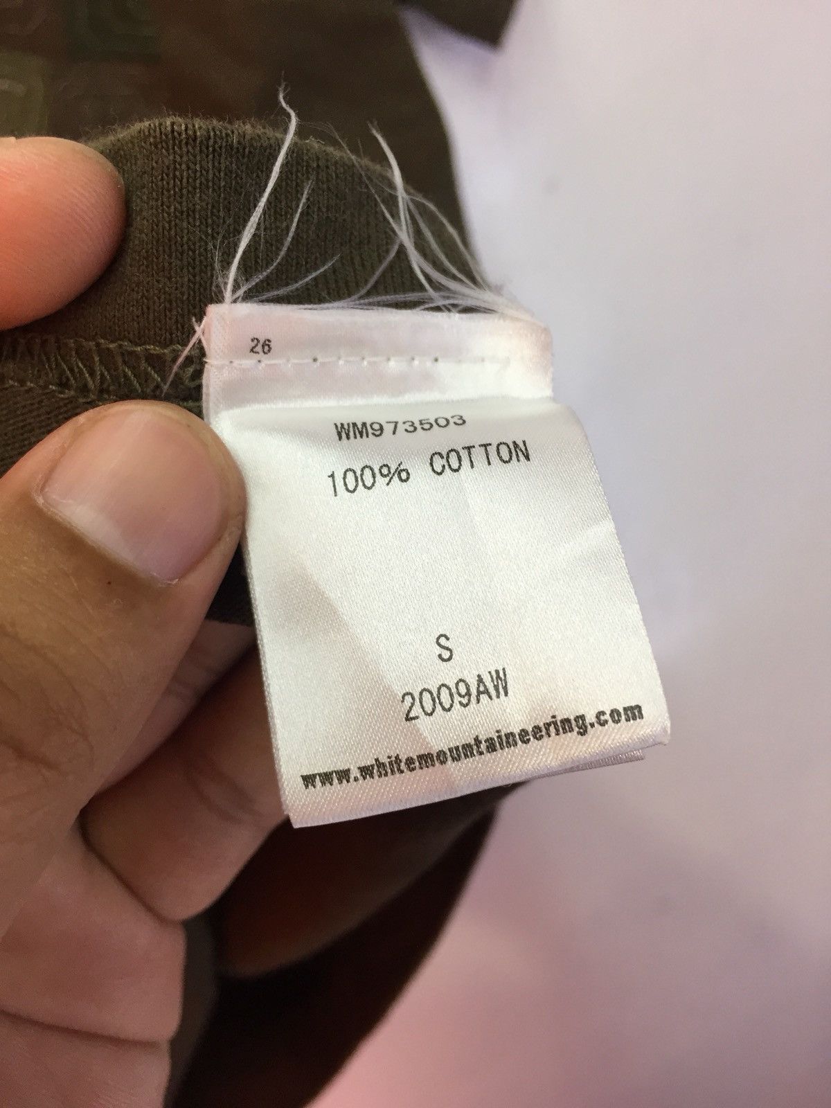 Japanese Brand White Mountaineering Contur Design Shirt Size US S / EU 44-46 / 1 - 6 Thumbnail