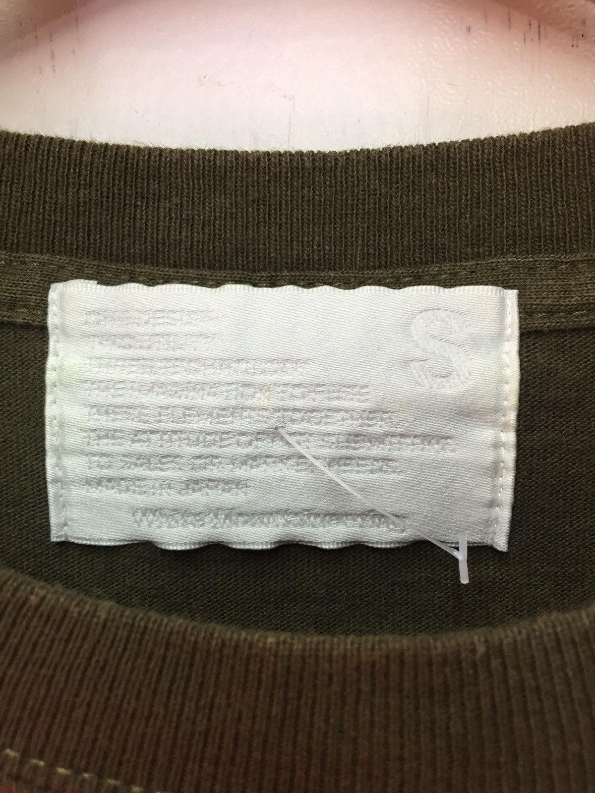Japanese Brand White Mountaineering Contur Design Shirt Size US S / EU 44-46 / 1 - 5 Thumbnail