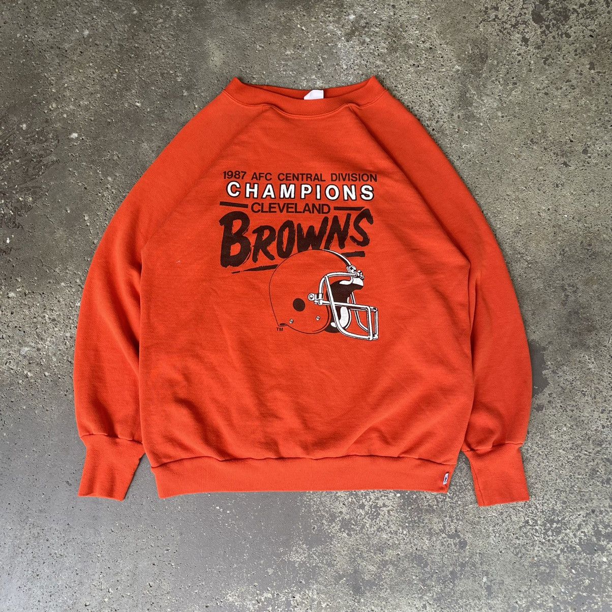 Cleveland Browns 1987 Afc Central Champs Shirt - T-shirts Low Price