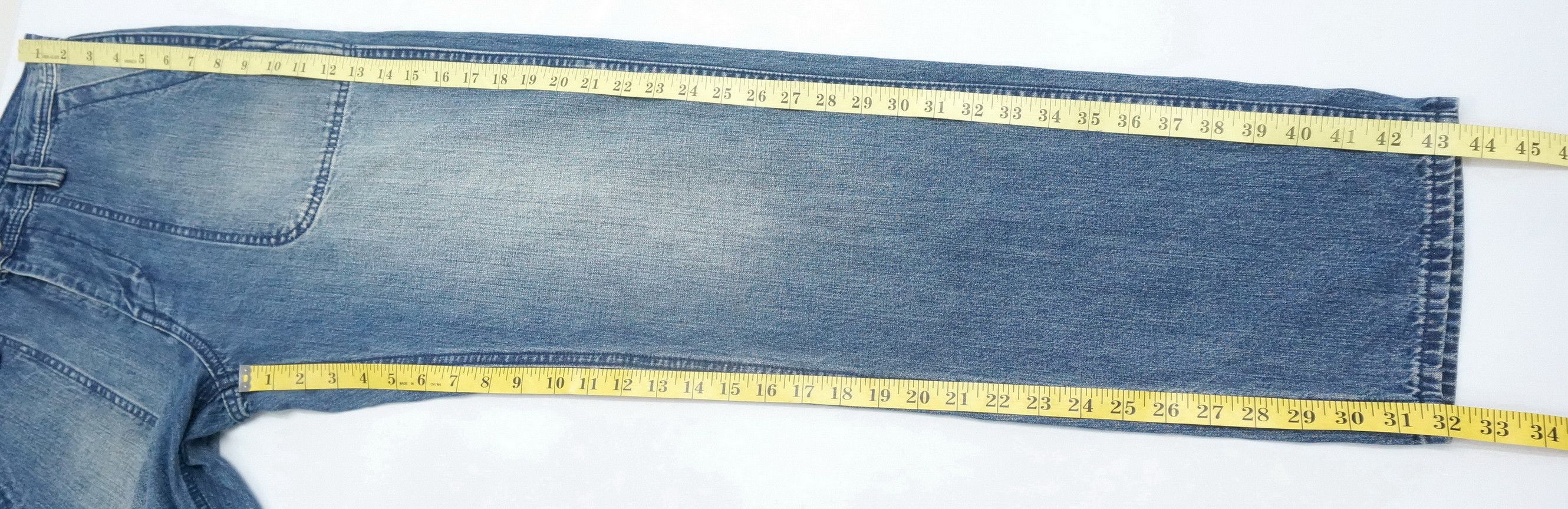 JW Anderson × Uniqlo JW ANDERSON X UNIQLO Fatigue Light Denim Pants Size US 31 - 12 Thumbnail