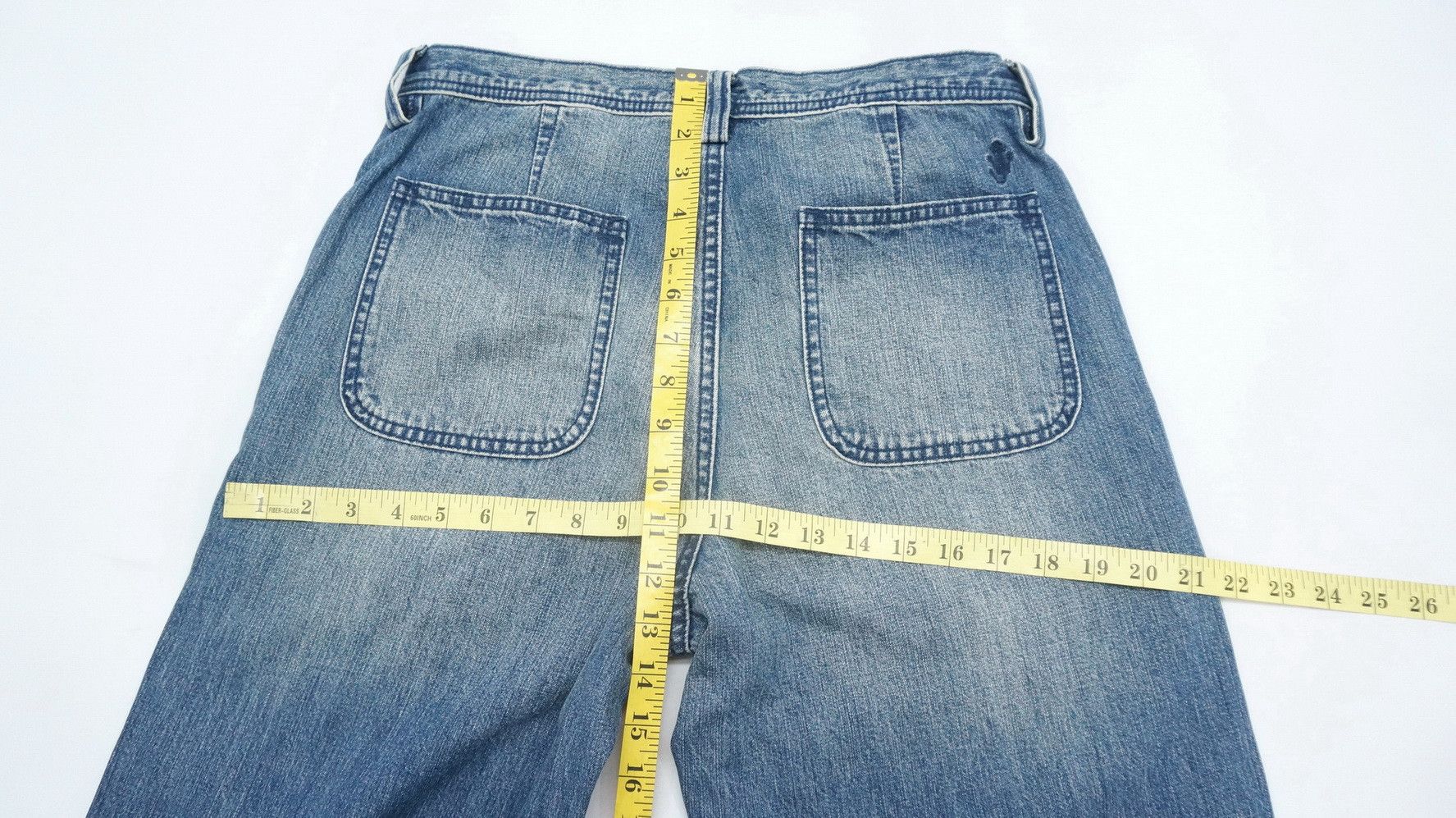 JW Anderson × Uniqlo JW ANDERSON X UNIQLO Fatigue Light Denim Pants Size US 31 - 14 Thumbnail