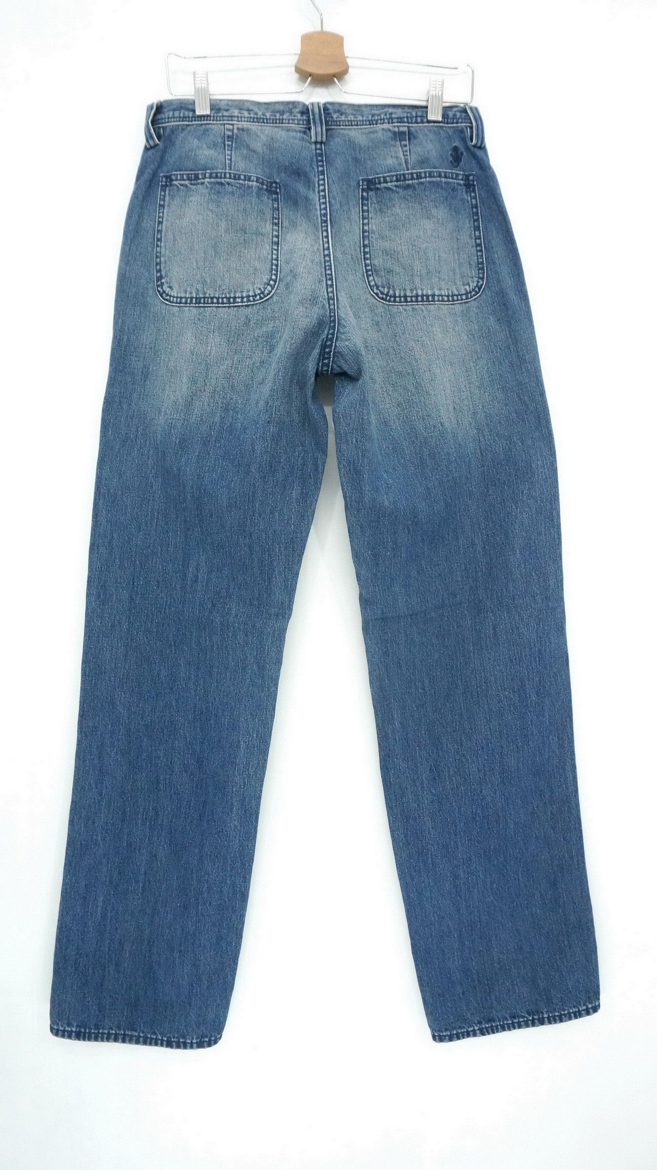 JW Anderson × Uniqlo JW ANDERSON X UNIQLO Fatigue Light Denim Pants Size US 31 - 3 Thumbnail