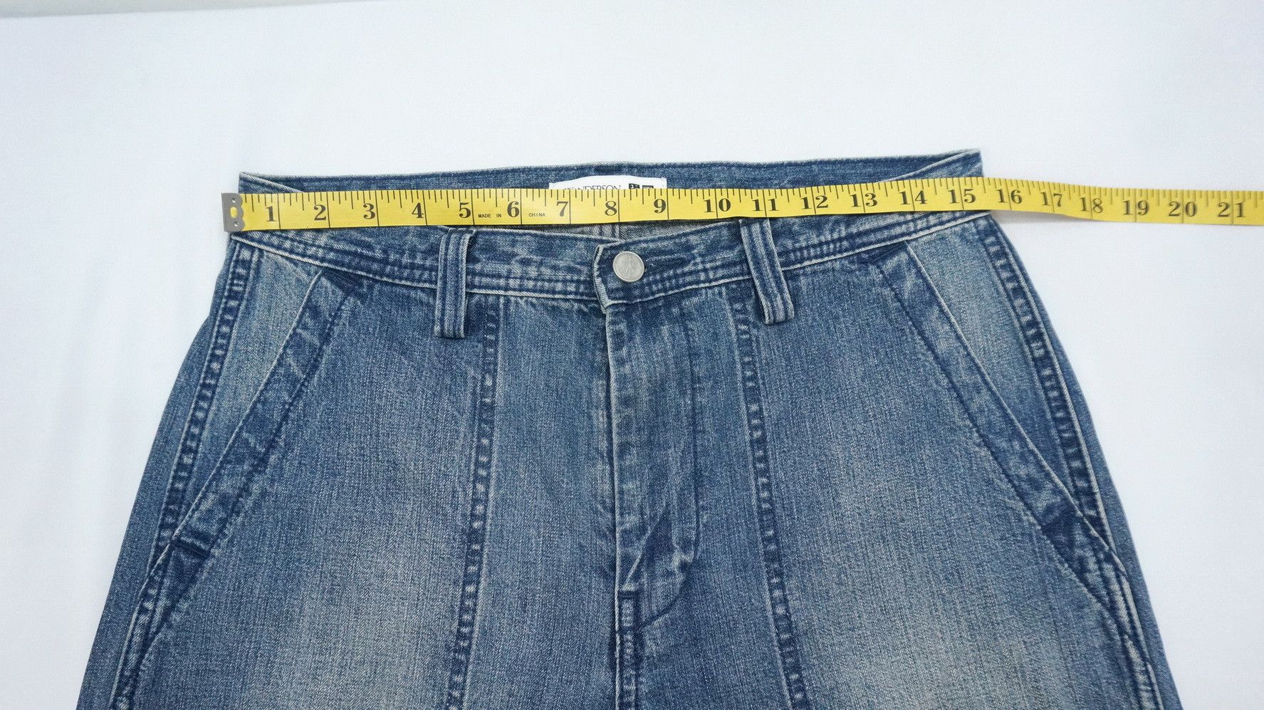 JW Anderson × Uniqlo JW ANDERSON X UNIQLO Fatigue Light Denim Pants Size US 31 - 10 Thumbnail