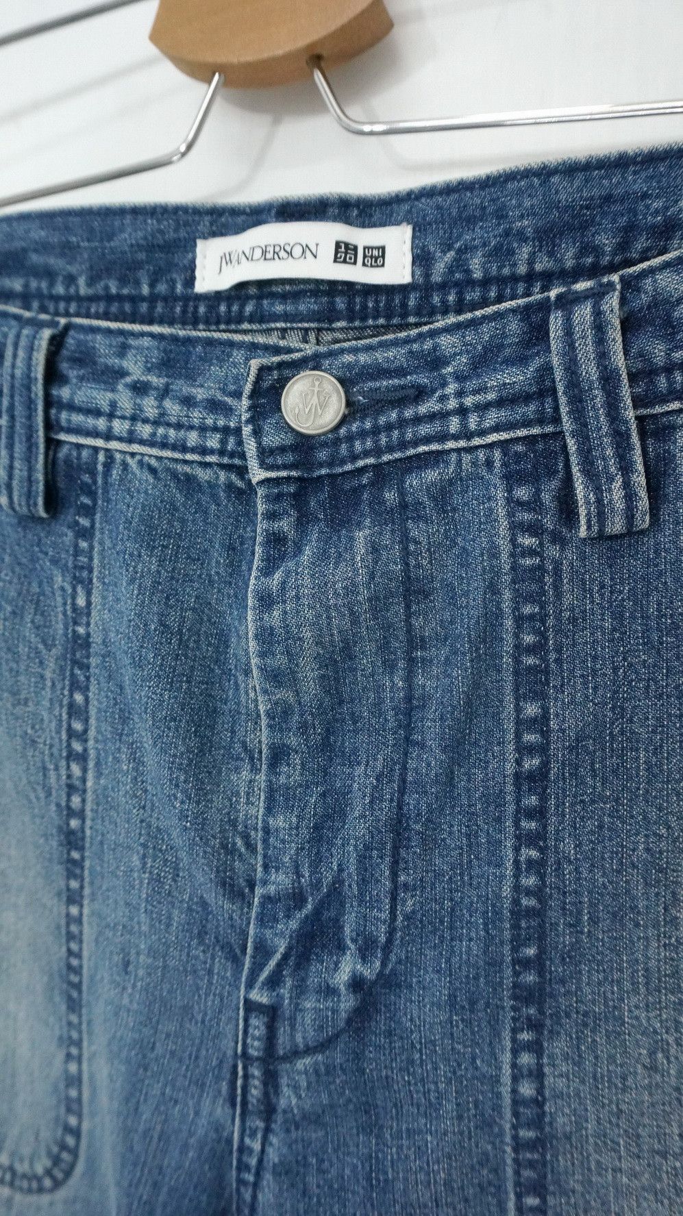 JW Anderson × Uniqlo JW ANDERSON X UNIQLO Fatigue Light Denim Pants Size US 31 - 7 Thumbnail
