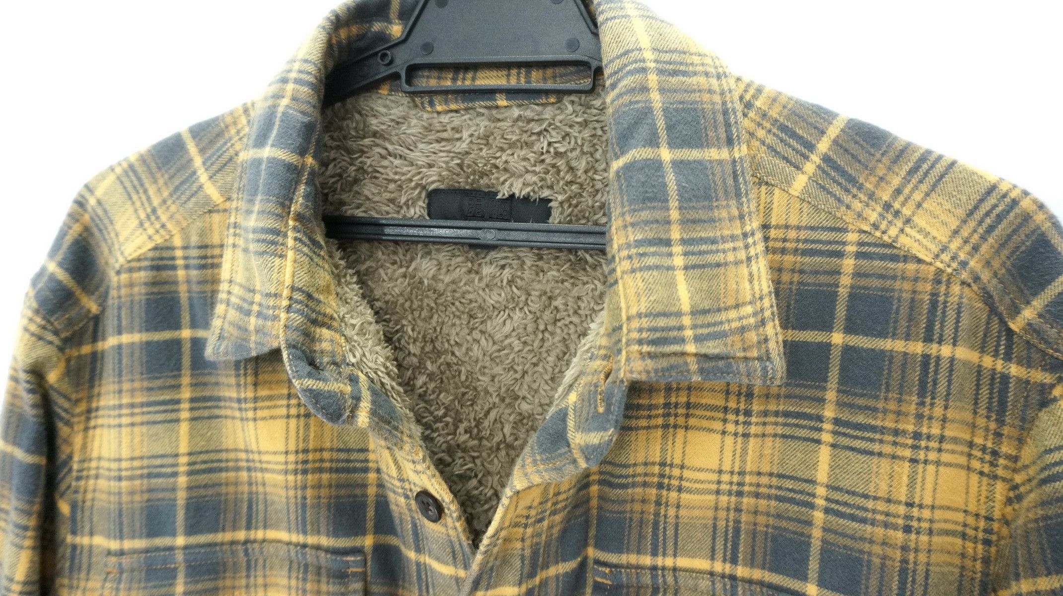 Japanese Brand UNIQLO Plaid Tartan Flannel Fleece Lined Size US L / EU 52-54 / 3 - 9 Thumbnail