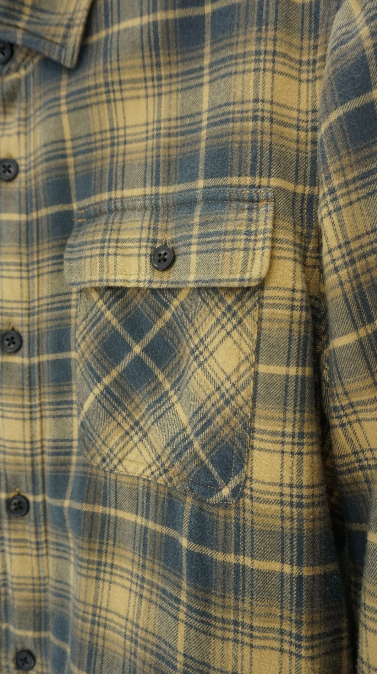 Japanese Brand UNIQLO Plaid Tartan Flannel Fleece Lined Size US L / EU 52-54 / 3 - 7 Thumbnail