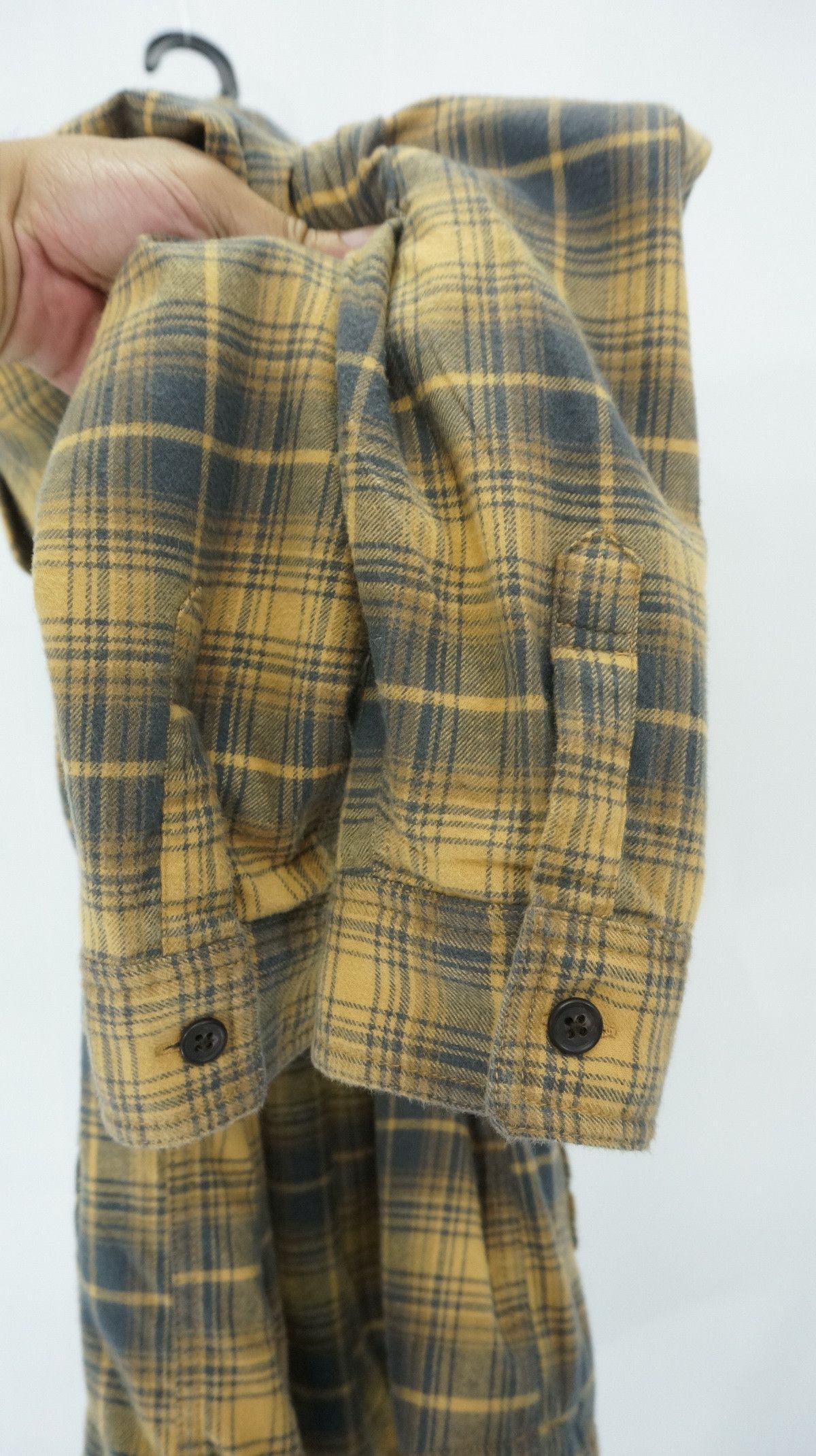 Japanese Brand UNIQLO Plaid Tartan Flannel Fleece Lined Size US L / EU 52-54 / 3 - 6 Thumbnail