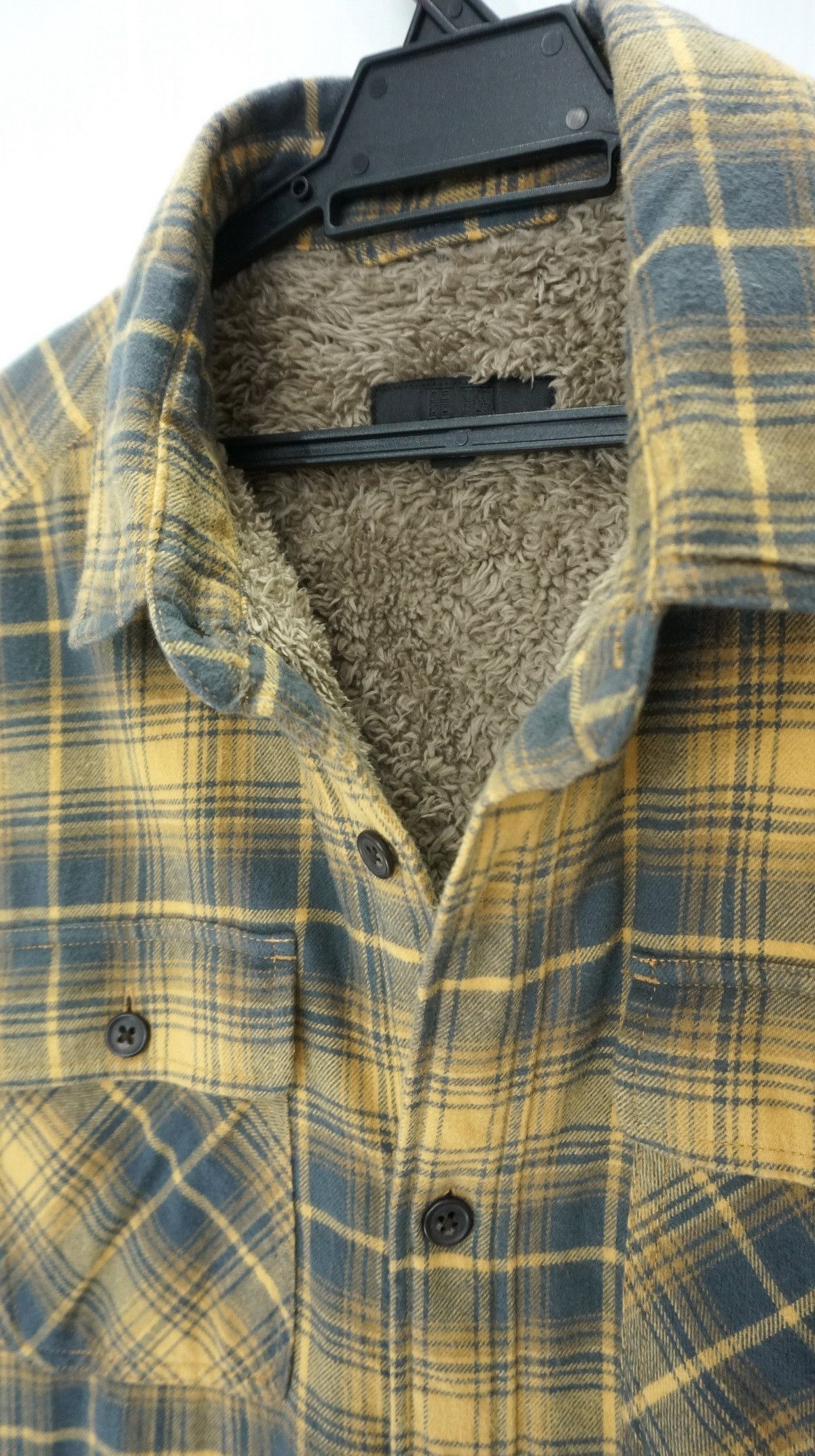 Japanese Brand UNIQLO Plaid Tartan Flannel Fleece Lined Size US L / EU 52-54 / 3 - 3 Thumbnail