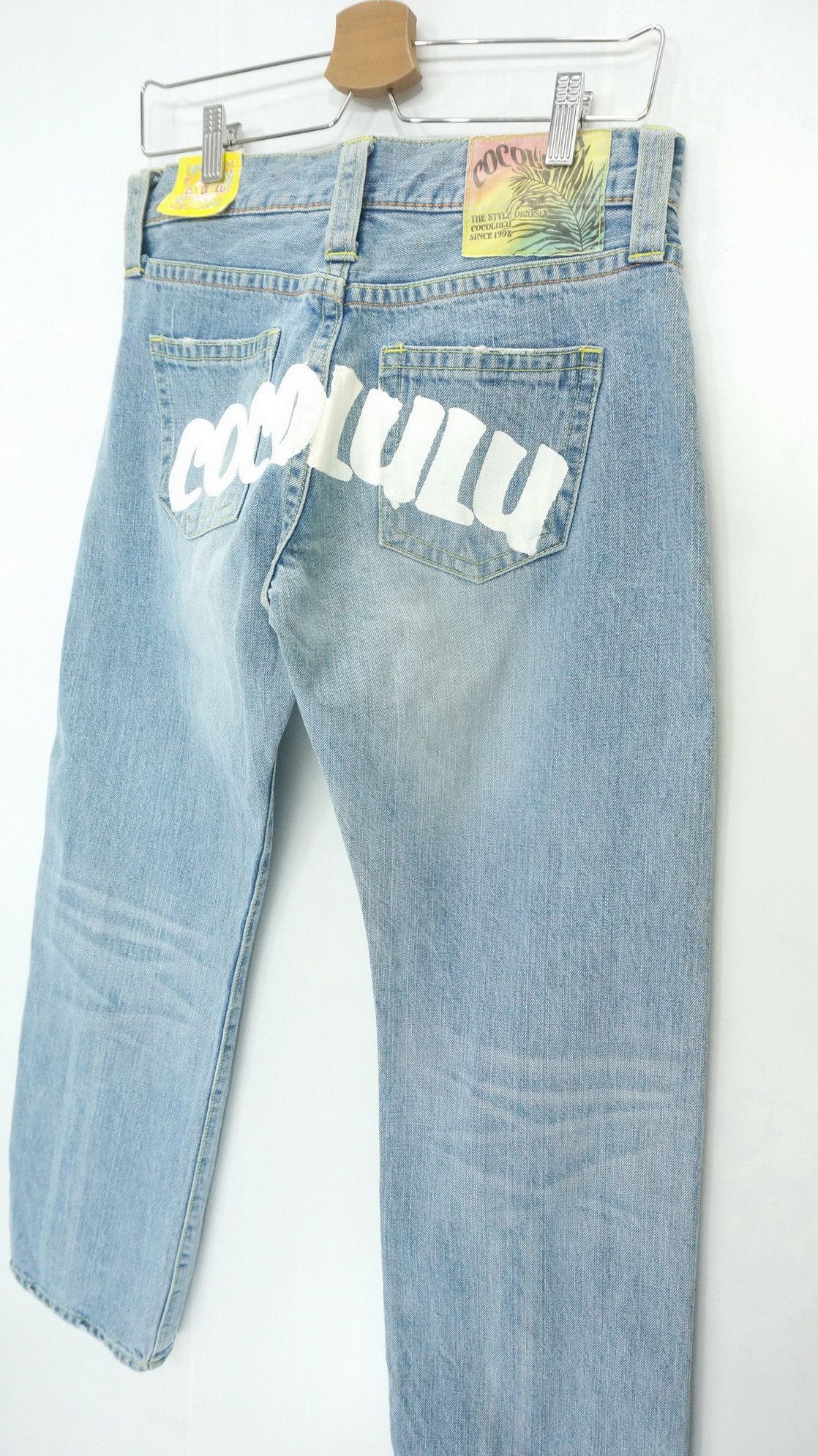 Japanese Brand Japan CO LU Light Blue Short rise Jeans New Old Stock Size US 29 - 3 Thumbnail