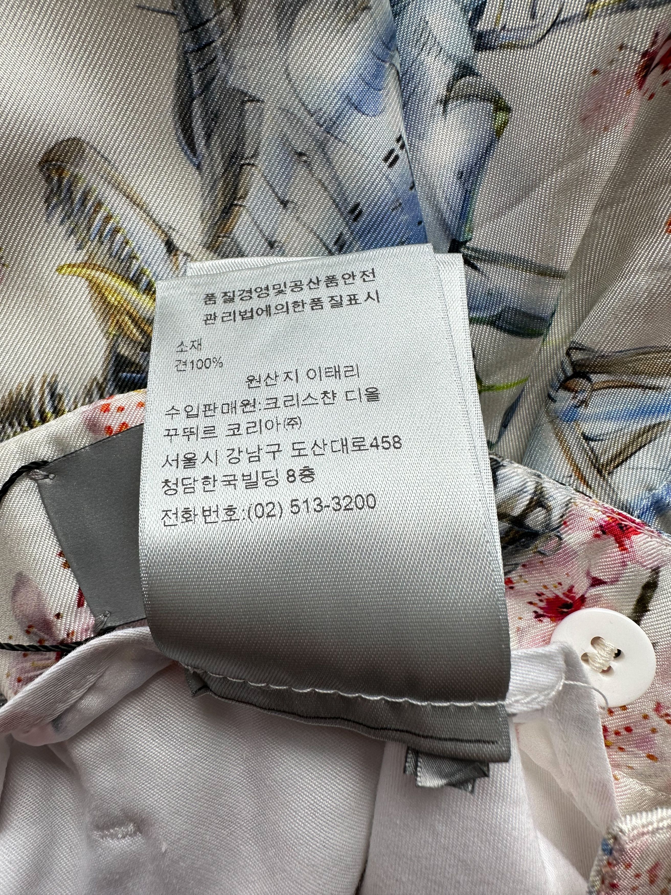 Club Sorayama × Dior Dior Sorayama Cherry Blossom Spell Out Silk Shorts Size US 30 / EU 46 - 5 Thumbnail