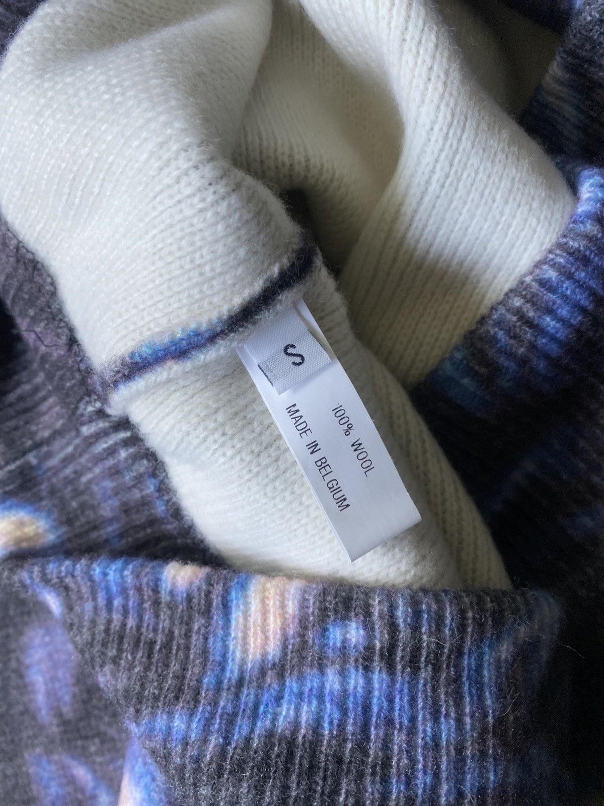 Namacheko AW20 Gladys Abstract-print Wool Sweater Blue Size US S / EU 44-46 / 1 - 6 Thumbnail