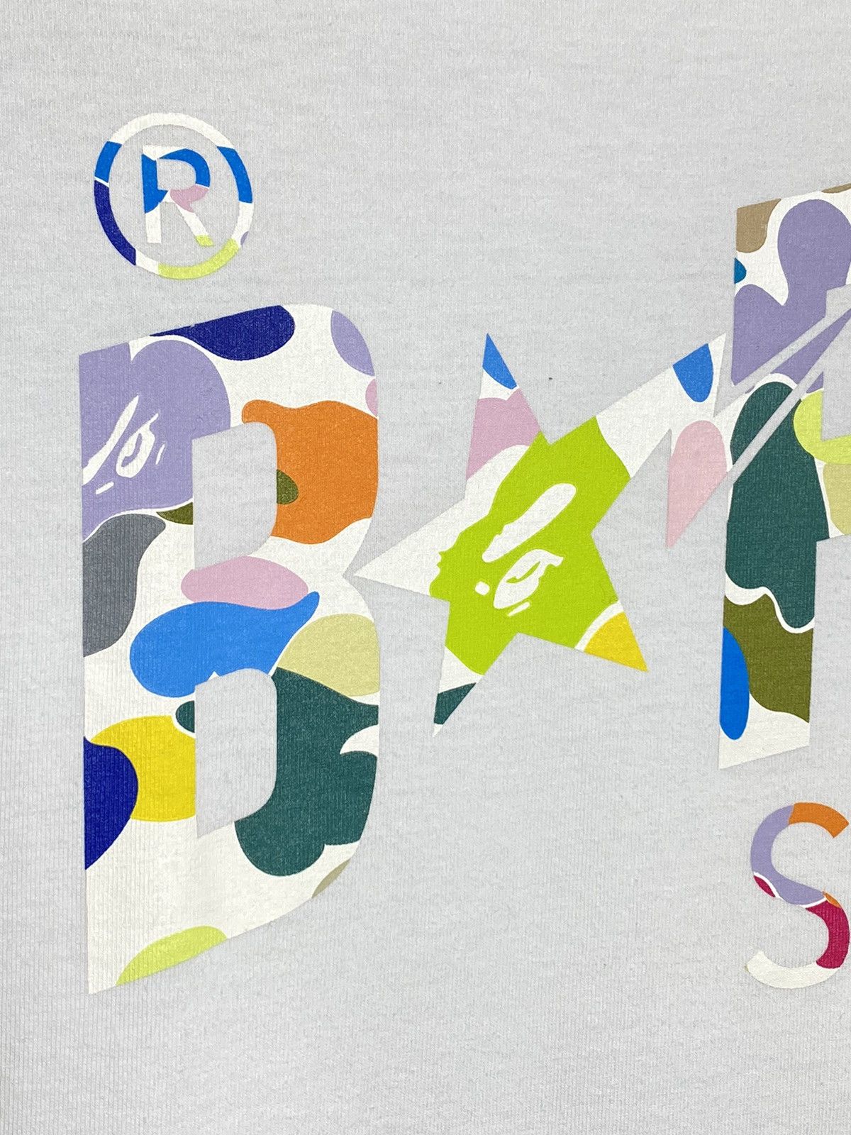 Bape Multi Camo Bape Sta Logo Tee Size S / US 4 / IT 40 - 3 Thumbnail