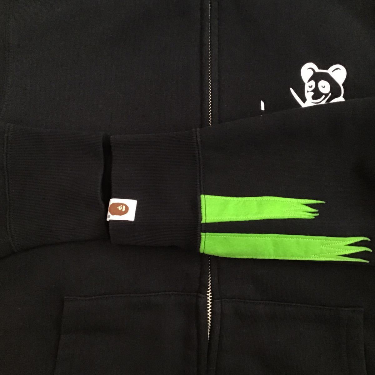 Bape BAPE Panda full zip hoodie a bathing ape black Size US S / EU 44-46 / 1 - 6 Thumbnail
