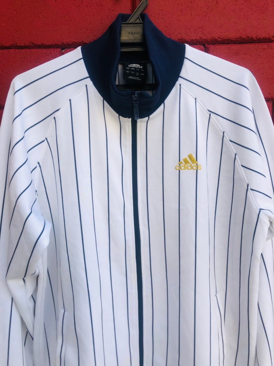 Adidas × Vintage Vintage Adidas Hip Hop Designer Fashion Style Sweater Size US L / EU 52-54 / 3 - 3 Thumbnail