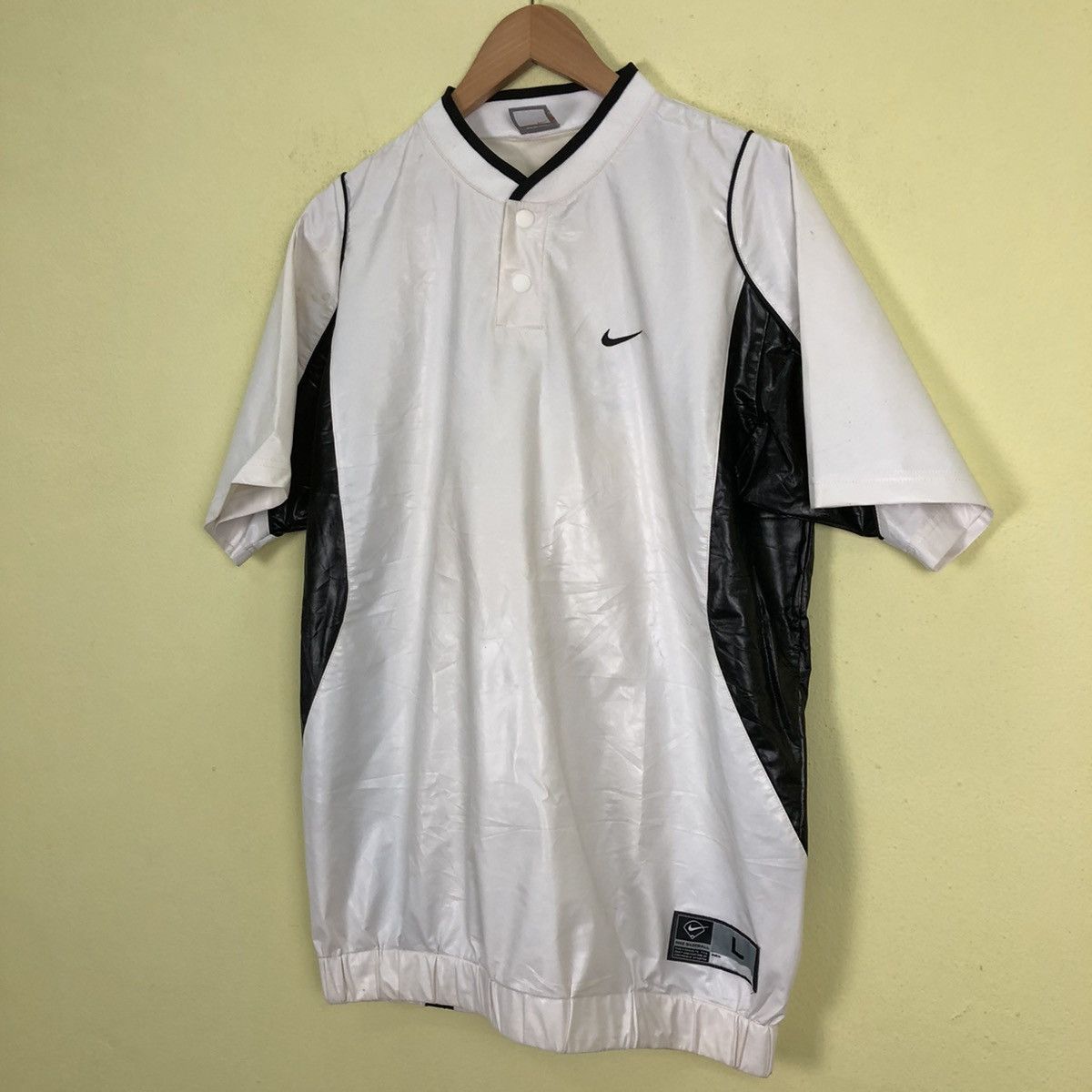Nike Vintage 90's Nike Baseball Big Swoosh Size US L / EU 52-54 / 3 - 3 Thumbnail