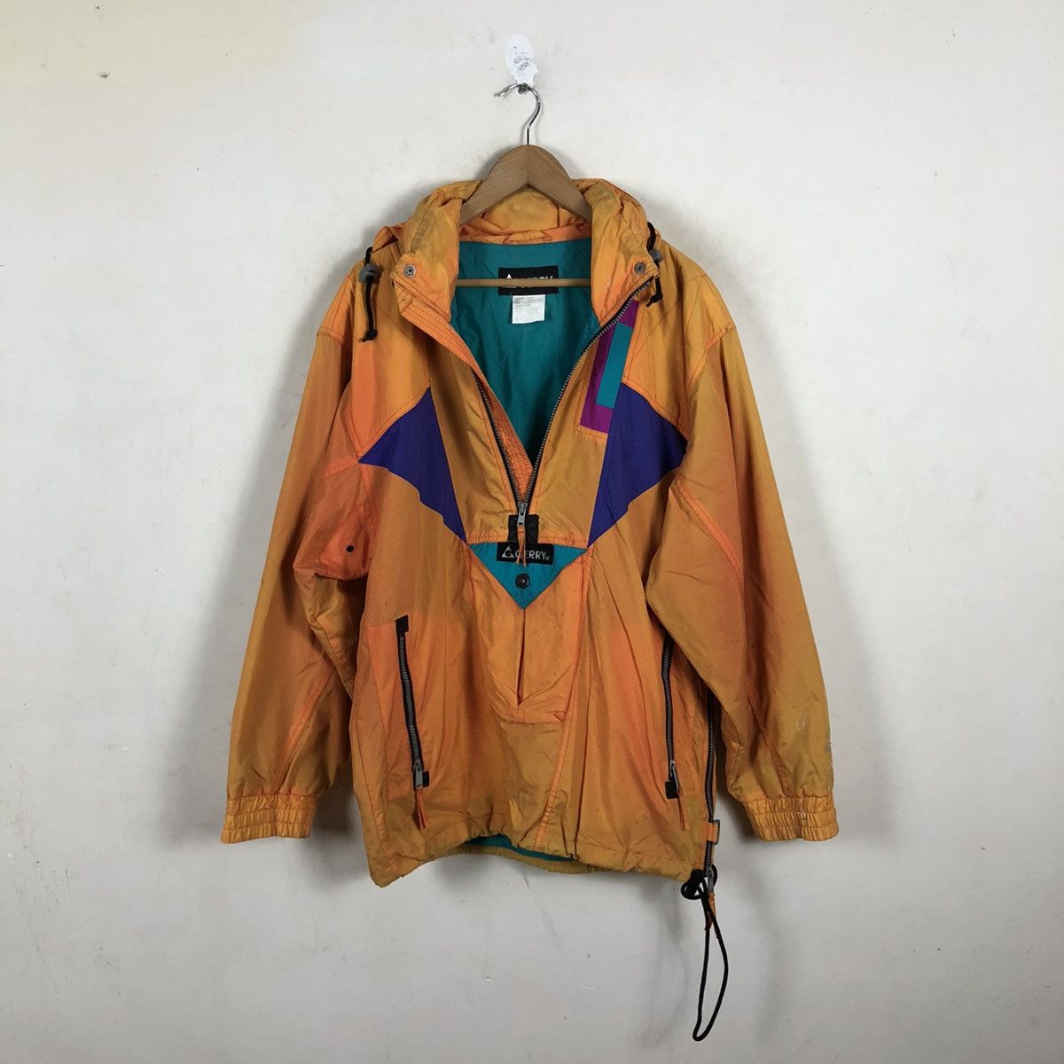 Japanese Brand MULTI COLOUR SURVIVAL JACKET GERRY Size US M / EU 48-50 / 2 - 10 Thumbnail