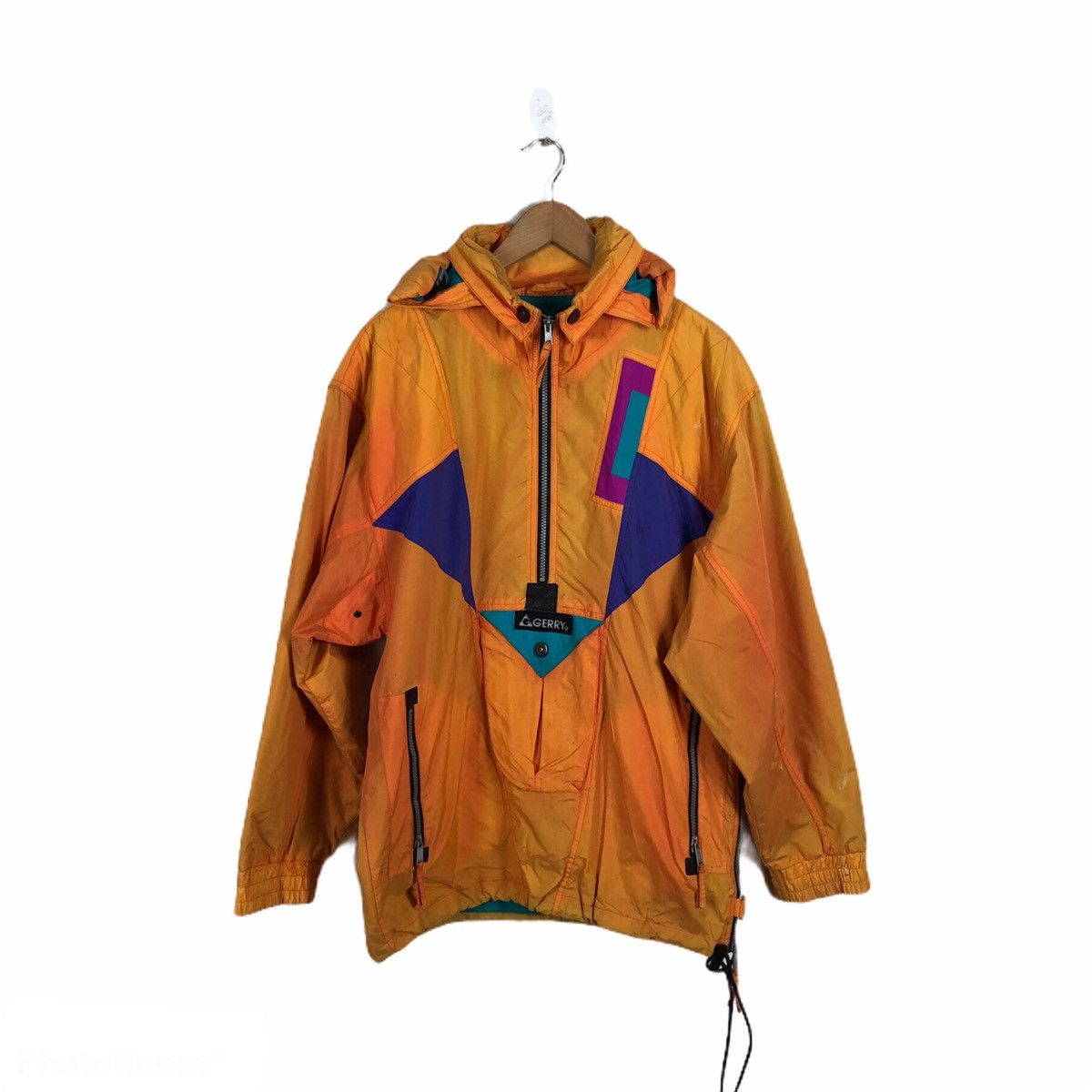 Japanese Brand MULTI COLOUR SURVIVAL JACKET GERRY Size US M / EU 48-50 / 2 - 1 Thumbnail