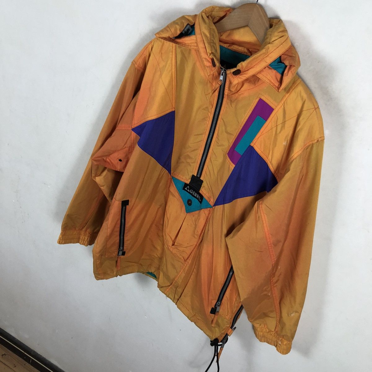 Japanese Brand MULTI COLOUR SURVIVAL JACKET GERRY Size US M / EU 48-50 / 2 - 3 Thumbnail