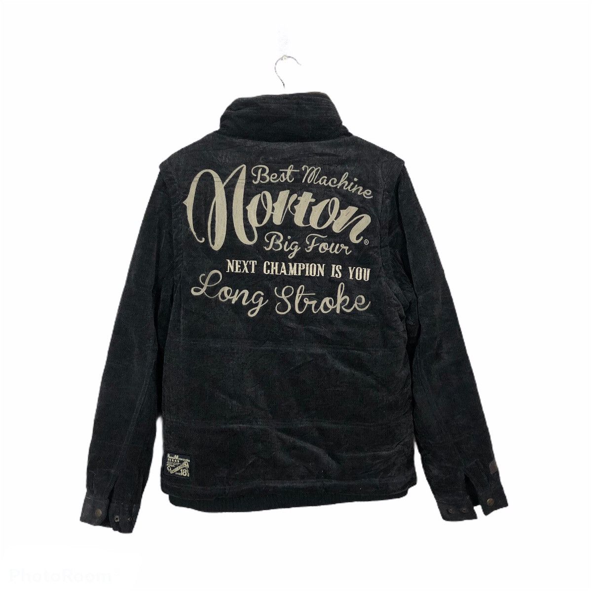 Hysteric Glamour NORTON MOTORCYCLE BIKER JACKET BIG LOGO Size US M / EU 48-50 / 2 - 1 Thumbnail