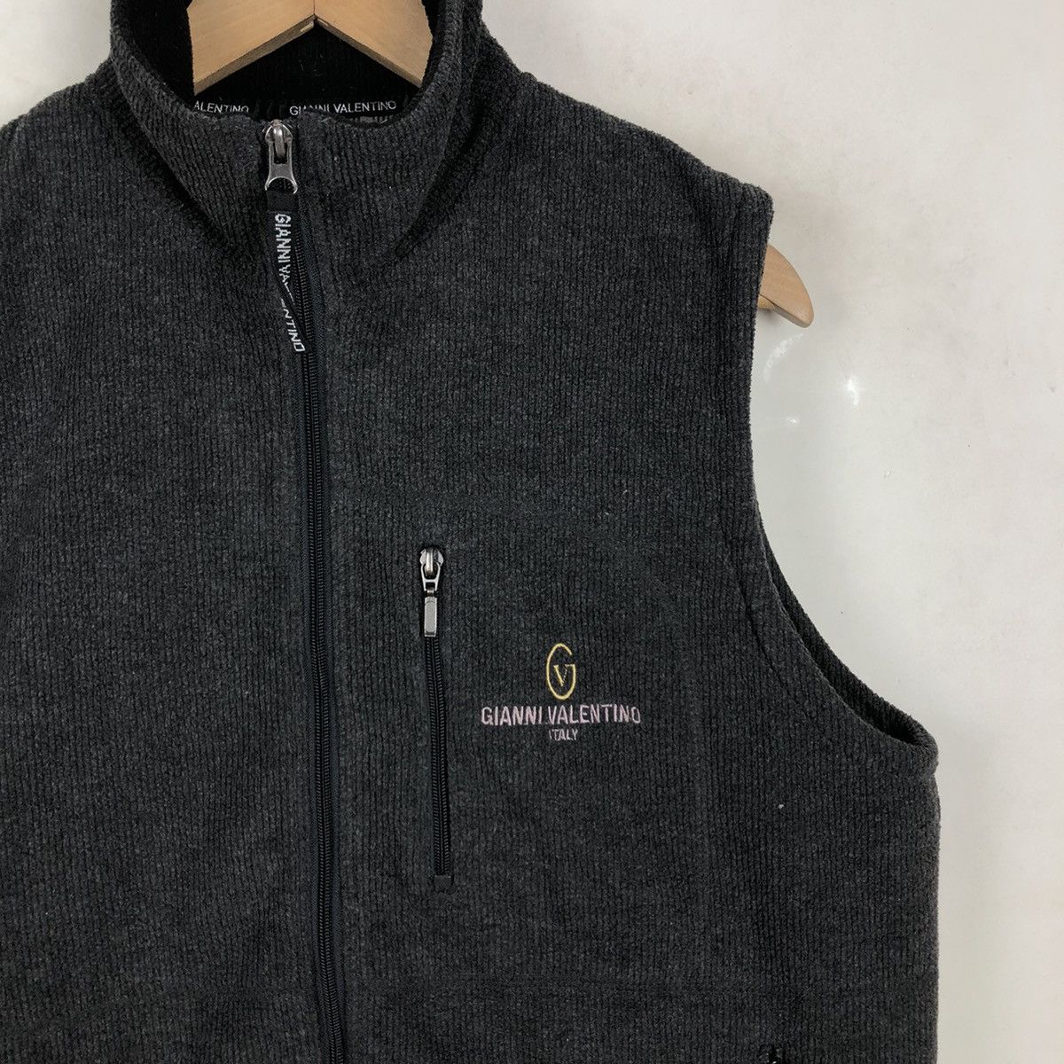 Japanese Brand VINTAGE GIANNI VALENTINO VEST Size US L / EU 52-54 / 3 - 2 Thumbnail