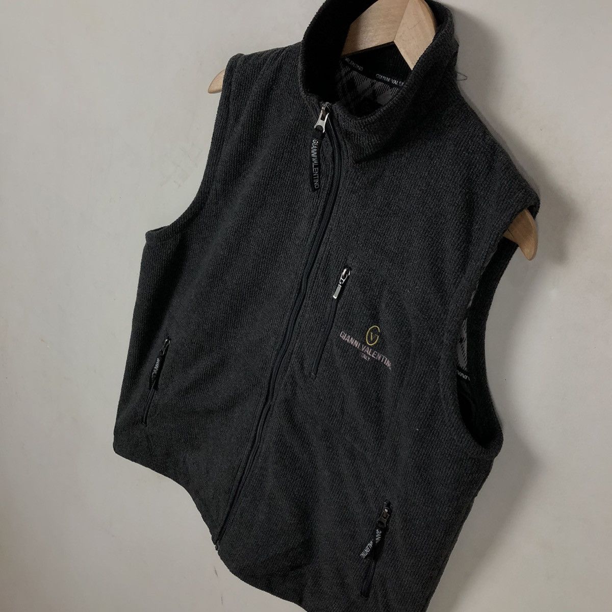 Japanese Brand VINTAGE GIANNI VALENTINO VEST Size US L / EU 52-54 / 3 - 4 Thumbnail