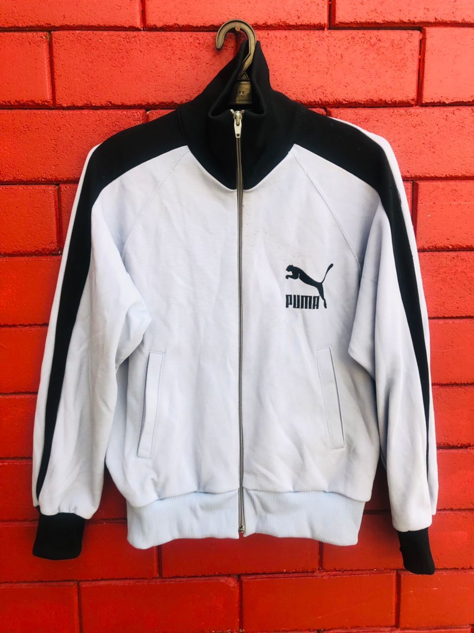 Puma × Vintage Vintage Puma 90s Hip Hop Fashion Style Sweater Size US M / EU 48-50 / 2 - 1 Thumbnail