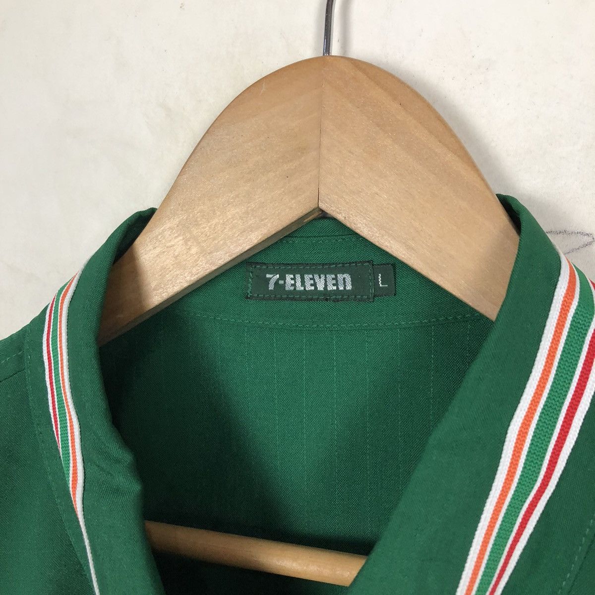 Japanese Brand VINTAGE 7-ELEVEN WORKER WEAR ZIPPER Size US L / EU 52-54 / 3 - 5 Thumbnail