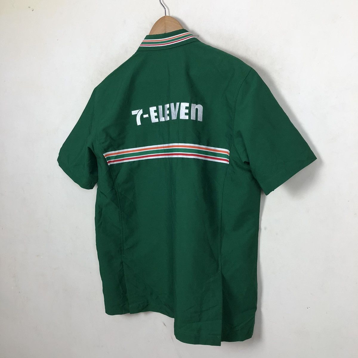 Japanese Brand VINTAGE 7-ELEVEN WORKER WEAR ZIPPER Size US L / EU 52-54 / 3 - 7 Thumbnail