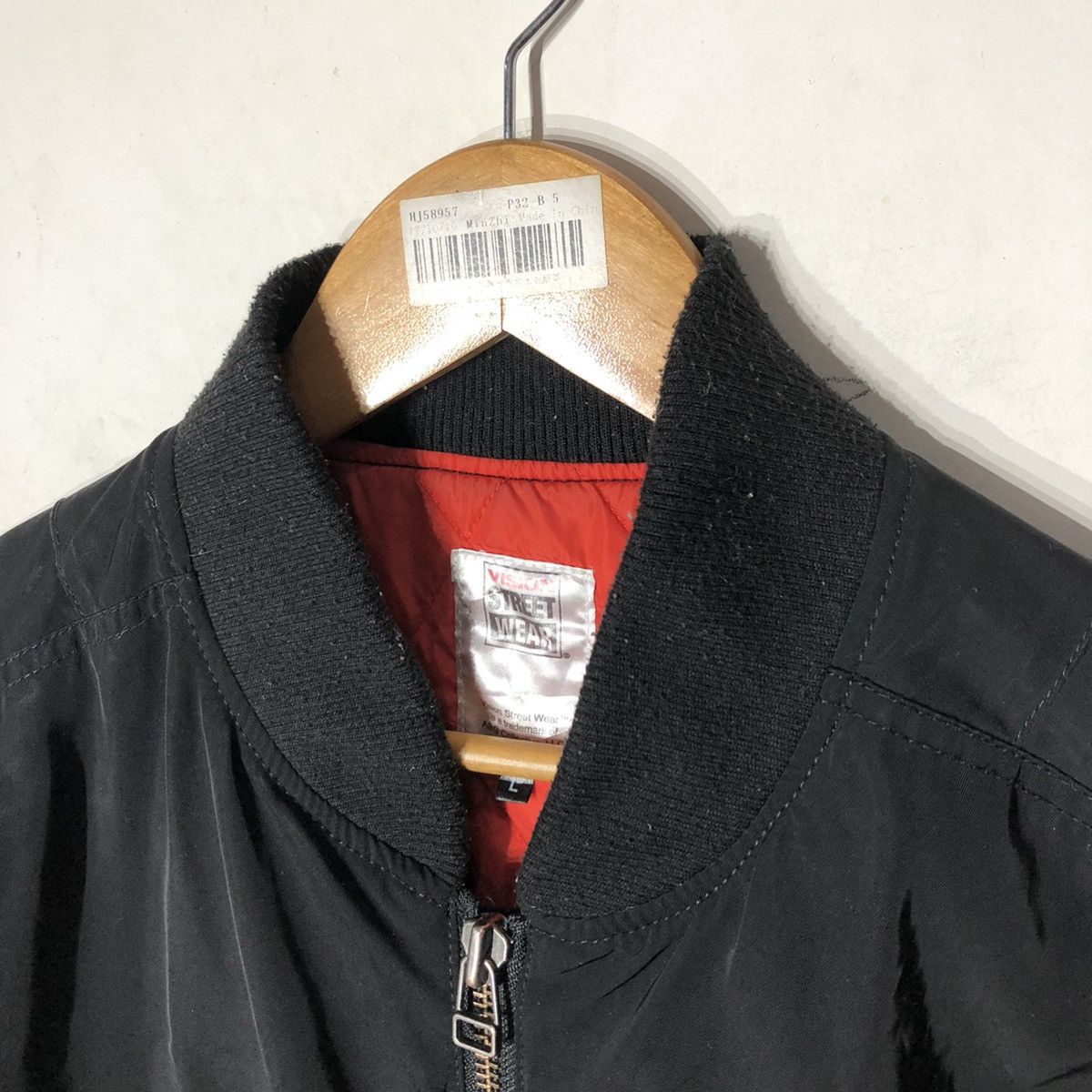Japanese Brand Vision Street Wear Zipper Jacket Big Logo Size US L / EU 52-54 / 3 - 8 Thumbnail