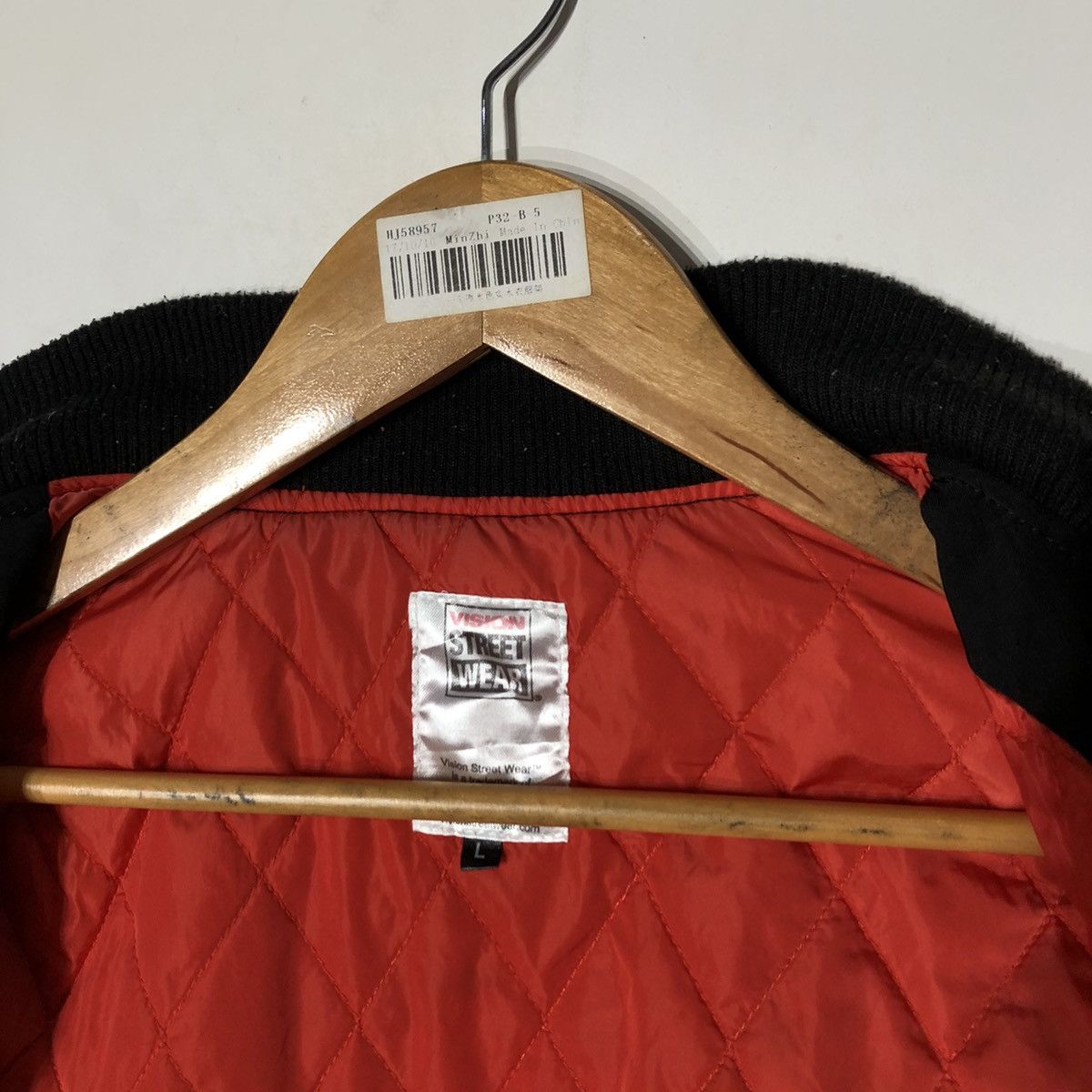 Japanese Brand Vision Street Wear Zipper Jacket Big Logo Size US L / EU 52-54 / 3 - 12 Thumbnail