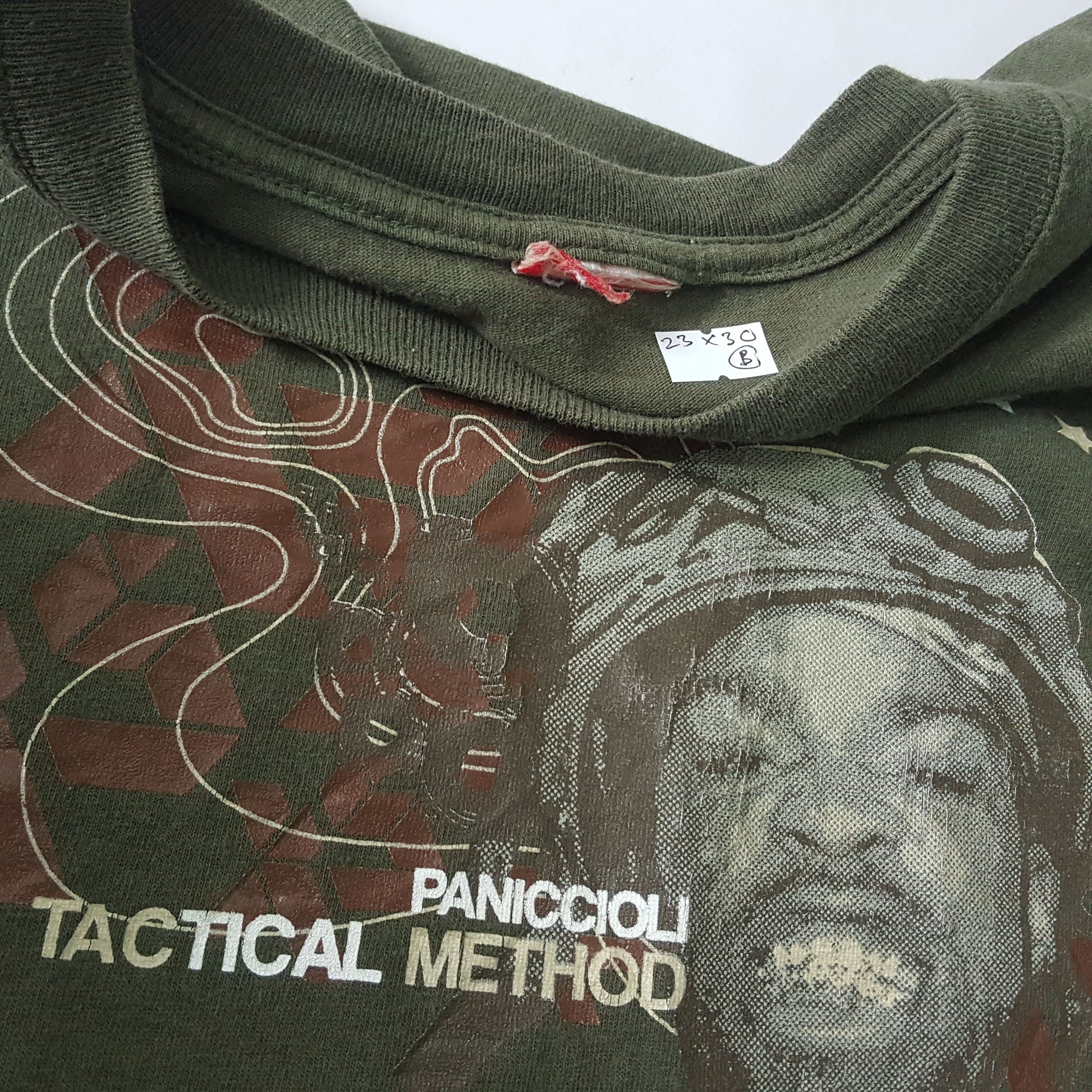 Rap Tees × Vintage Vintage PANICCIOLI hip hop rap tees t-shirt Size US XL / EU 56 / 4 - 4 Thumbnail