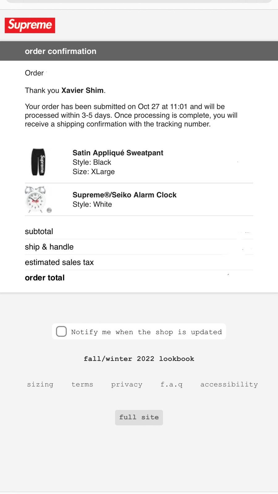 Supreme Supreme Seiko Alarm Clock Size ONE SIZE - 9 Thumbnail