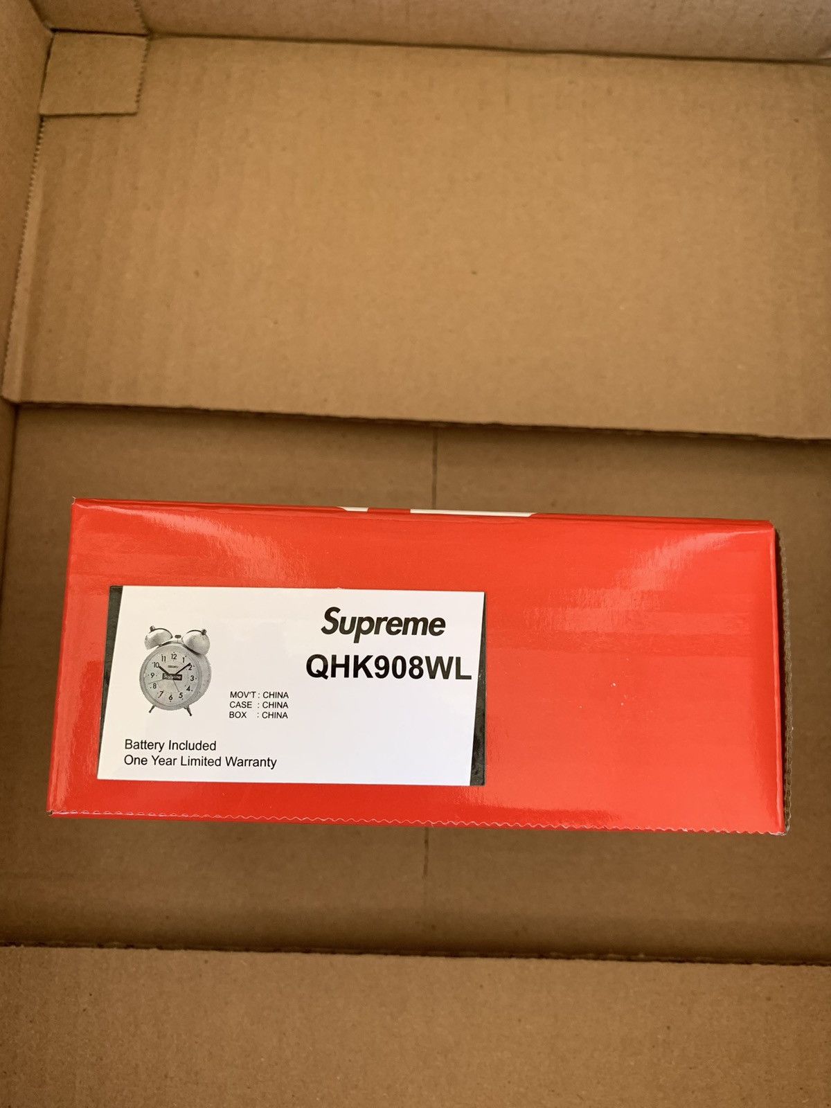 Supreme Supreme Seiko Alarm Clock Size ONE SIZE - 4 Thumbnail