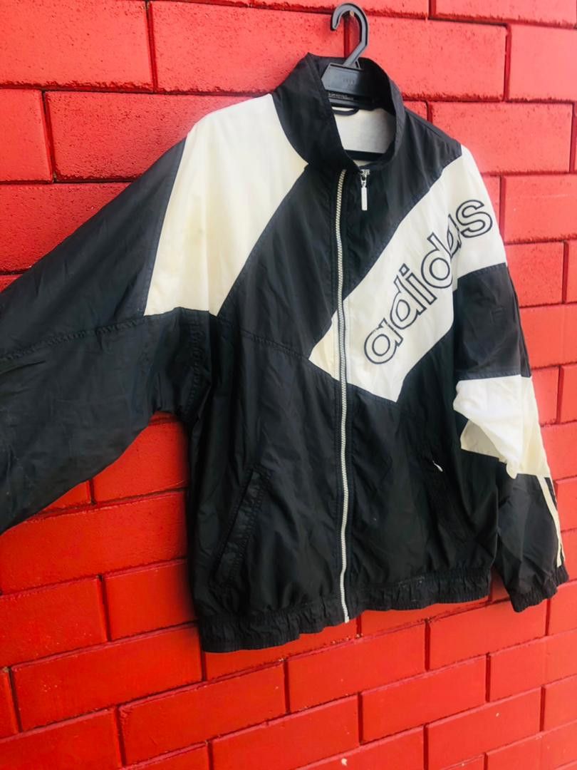 Adidas Vintage Adidas 90s Designer Fashion Style Windbreakers Size US L / EU 52-54 / 3 - 5 Thumbnail