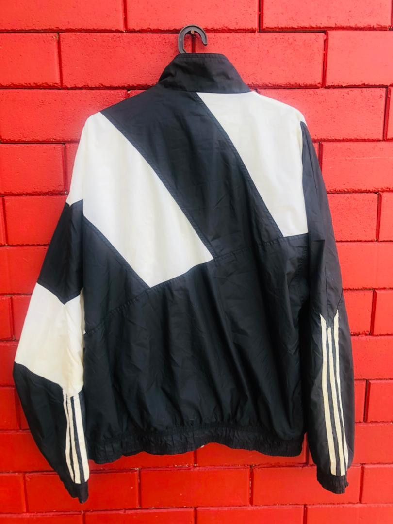 Adidas Vintage Adidas 90s Designer Fashion Style Windbreakers Size US L / EU 52-54 / 3 - 2 Thumbnail