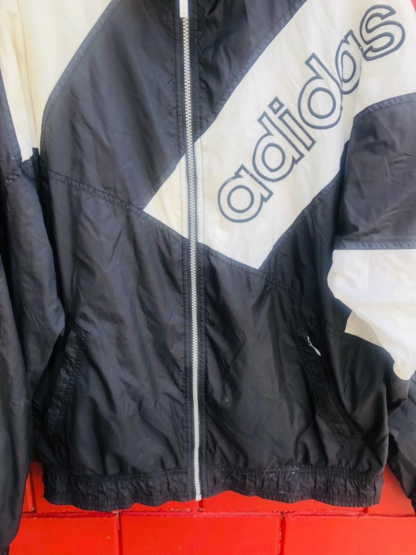 Adidas Vintage Adidas 90s Designer Fashion Style Windbreakers Size US L / EU 52-54 / 3 - 4 Thumbnail
