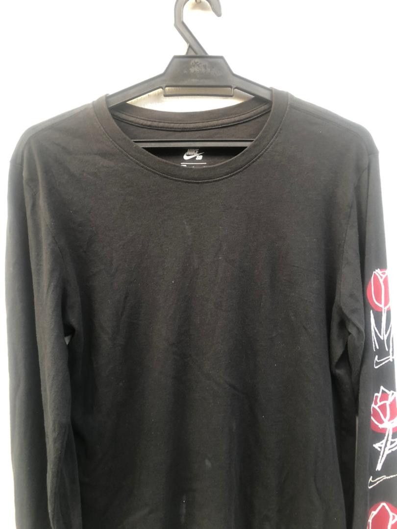 Nike × Vintage Vintage Nike SB Designer Fashion Style Long Sleeve Size US M / EU 48-50 / 2 - 4 Thumbnail