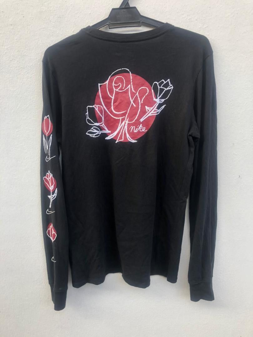 Nike × Vintage Vintage Nike SB Designer Fashion Style Long Sleeve Size US M / EU 48-50 / 2 - 1 Thumbnail