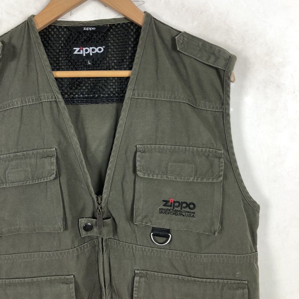 Japanese Brand TACTICAL PARACHUTE MULTI POCKET VEST ZIPPO Size US L / EU 52-54 / 3 - 3 Thumbnail