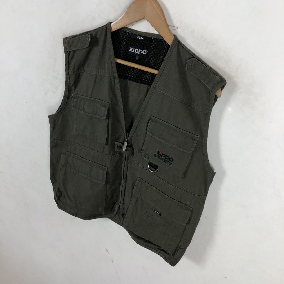 Japanese Brand TACTICAL PARACHUTE MULTI POCKET VEST ZIPPO Size US L / EU 52-54 / 3 - 2 Thumbnail