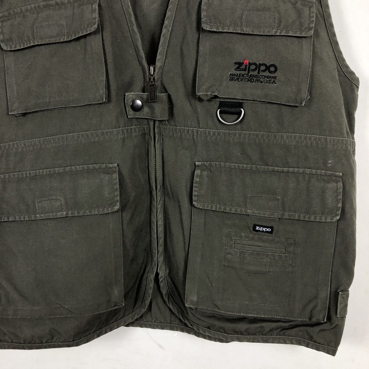 Japanese Brand TACTICAL PARACHUTE MULTI POCKET VEST ZIPPO Size US L / EU 52-54 / 3 - 5 Thumbnail