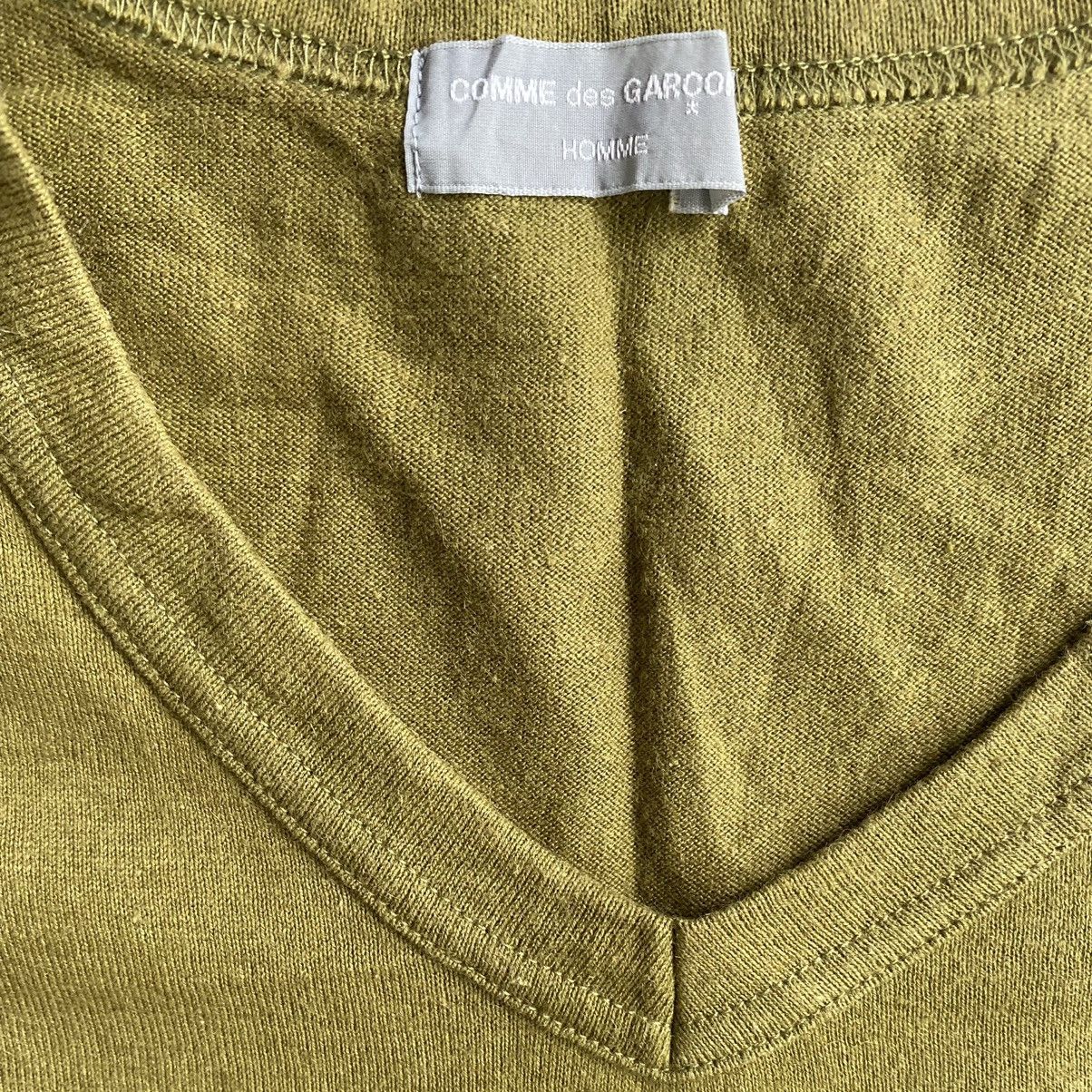 Comme des Garcons Vintage 1997 Diagonal Stitch Logo T Shirt Size US L / EU 52-54 / 3 - 3 Thumbnail
