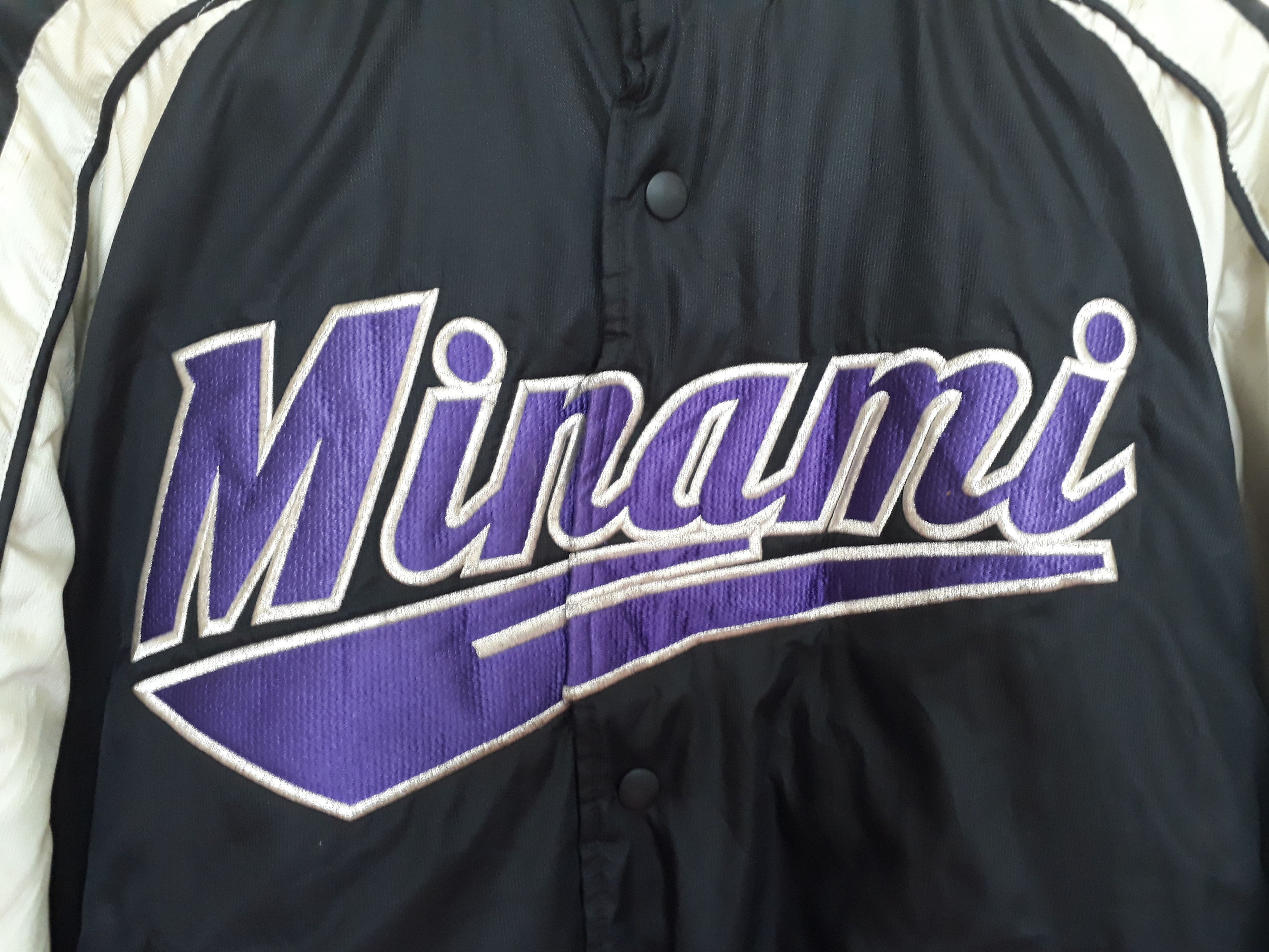 Vintage Vintage Minami Baseball Jacket by Rawlings Size US L / EU 52-54 / 3 - 3 Thumbnail